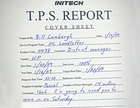 tps report form