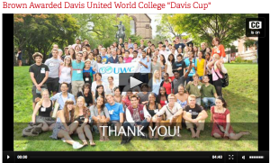 UWC_Davis_Scholars_at_Brown