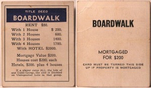 Monopoly Boardwalk