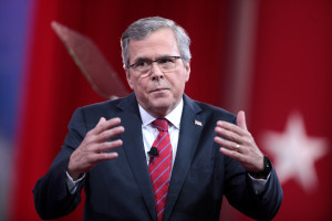 Jeb so much looks like W in this photo