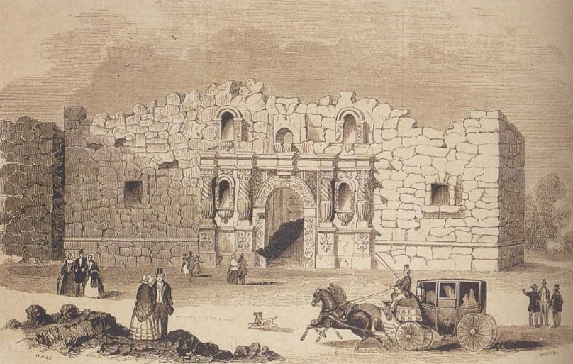 Alamo in 1854